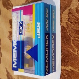 2 NEW Memorex T120 90 Cassette Tapes